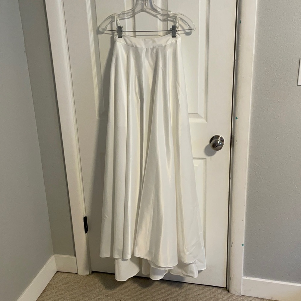 White prom/wedding skirt